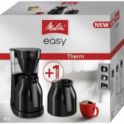 Filterkaffeemaschine Melitta Easy Therm II Schwarz 1050 W 1 L