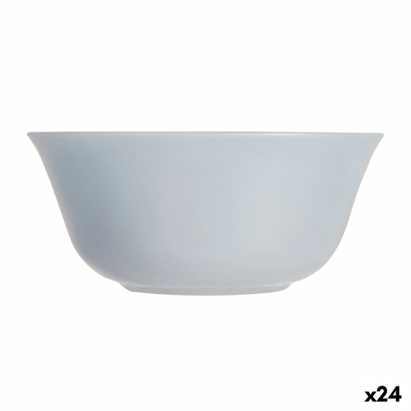 Schale Luminarc Carine Granit Grau Glas 12 cm Mehrzweck (24 Stück)