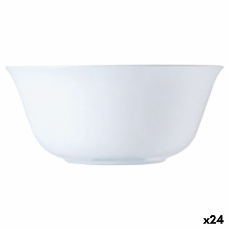 Schale Luminarc Carine Blanco Weiß Glas 12 cm (24 Stück)