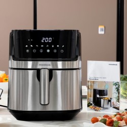 Heißluftfritteuse InnovaGoods Fryinn Pro 5500 Schwarz 1700 W 5,5 L Edelstahl