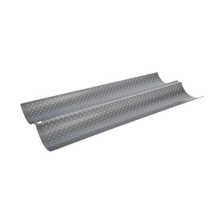 Backform für Baguettes 5five Simply Smart Silberfarben Aluminium Verchromt 38 x 16 cm