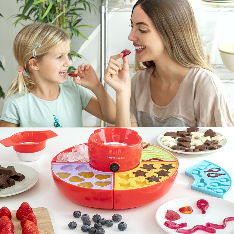 2 in 1 Gummibärchen- und Schokoladenfonduemaschine Yupot InnovaGoods