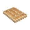 Besteckkasten 5five Simply Smart Braun natürlich Holz Bambus 34 x 25 x 4,5 cm