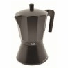 Italienische Kaffeemaschine JATA CFI9 Schwarz Aluminium (9 Tassen)