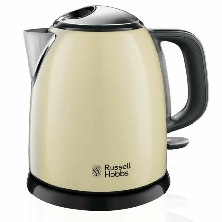 Elektrischer Wasserkocher mit LED-Licht Russell Hobbs 24994-70 Creme 2400 W (1 L)