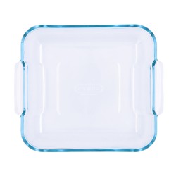 Kochschüssel Pyrex Classic karriert Durchsichtig Glas 25 x 22 x 6 cm (6 Stück)