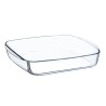 Kochschüssel Ô Cuisine karriert 25 x 22 x 5 cm Durchsichtig Glas (6 Stück)