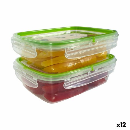 Lunchbox Snips Hermetischer verschluss 600 ml rechteckig (12 Stück)