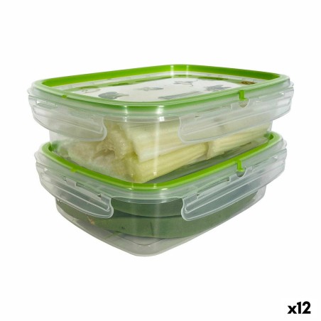 Lunchbox Snips Hermetischer verschluss 1,4 L rechteckig (12 Stück)