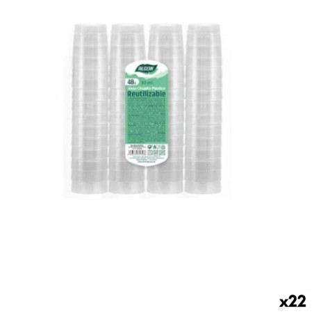 Schnapsgläser-Set Algon Wiederverwendbar 22 Stück 30 ml (48 Stücke)