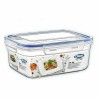 Lunchbox hermetisch Dem rechteckig 800 ml 17 x 13 x 8 cm (12 Stück)