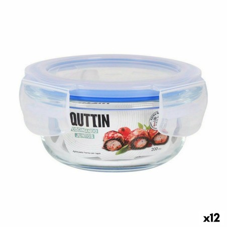 Lunchbox hermetisch Quttin kreisförmig 200 ml (12 Stück)