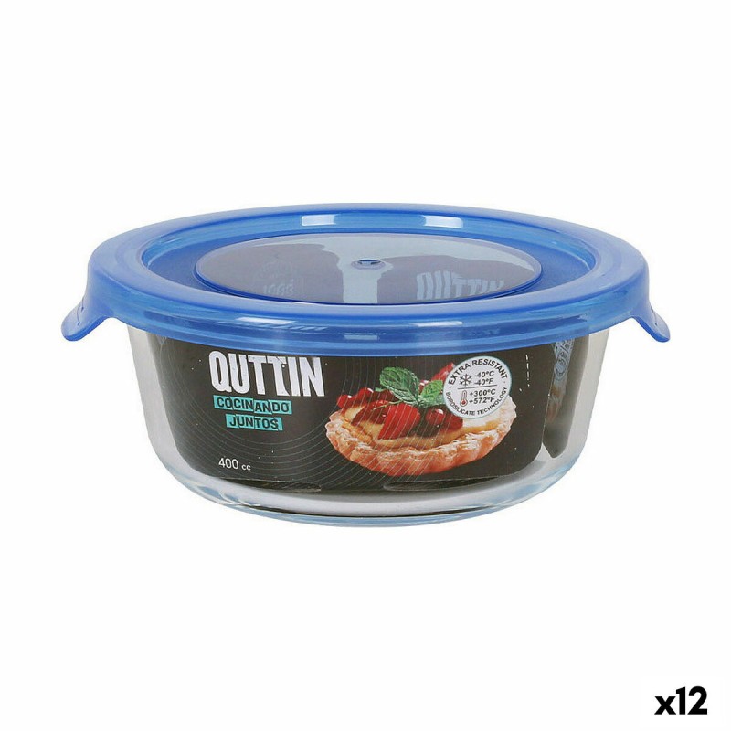 Lunchbox Quttin Blau 400 ml (12 Stück)