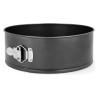 Kuchenspringform Quid Sweet Grey Schwarz Metall 28 x 10 cm