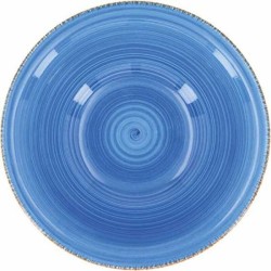 Schale Quid Vita Blau aus Keramik 6 Stück (18 cm)