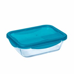 Lunchbox Pyrex Cook & Go Kristall Blau (0,8 L)