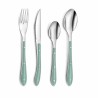 Besteck-Set Amefa Bistro grün Metall 24 Stücke