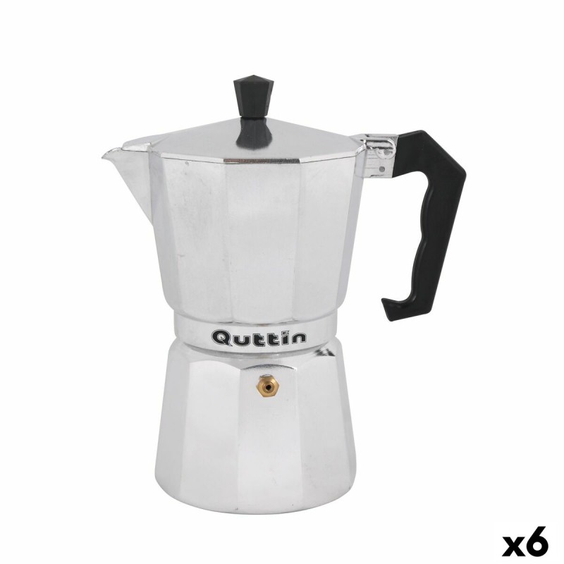 Italienische Kaffeemaschine Quttin 6 Tassen (6 Stück)