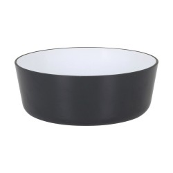 Schüssel Inde Melamine Weiß/Schwarz 600 ml 14 x 6 cm