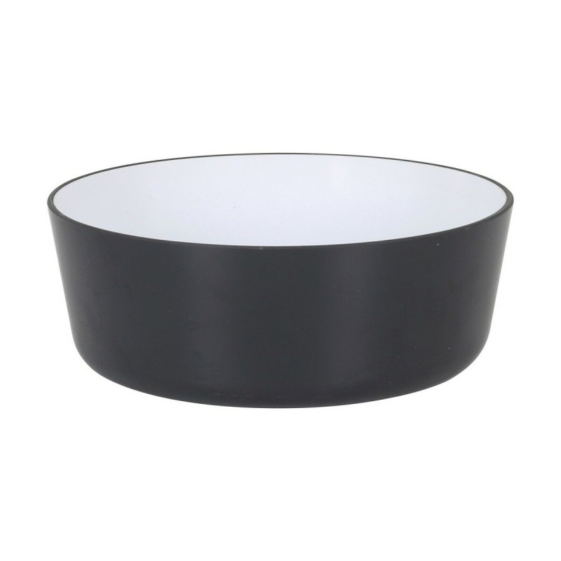 Schüssel Inde Melamine Weiß/Schwarz 600 ml 14 x 6 cm