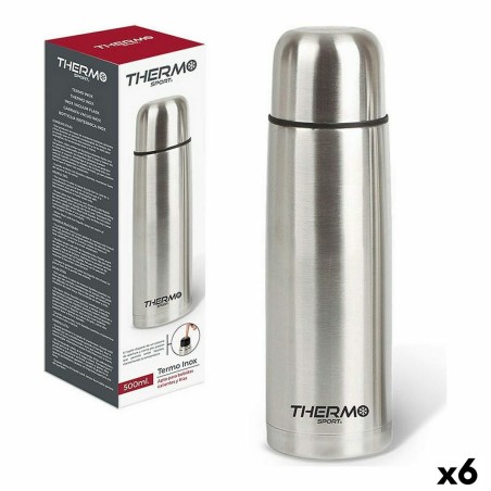 Thermoskanne für Lebensmittel ThermoSport Edelstahl 500 ml 6,8 x 24,5 cm (6 Stück)