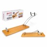 Schinkenhalter klappbar Quttin (48,5 x 16,5 x 2,3cm) Holz 48,5 x 16,5 x 2,3 cm (4 Stück)