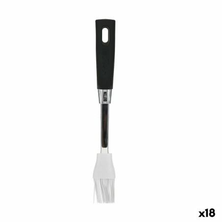 Silikonbürste Quttin Foodie Schwarz 28 x 4 cm 2 mm (18 Stück)