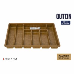 Besteckkasten Quttin 50 x 37 cm Thermoplastischer Kunststoff (12 Stück)