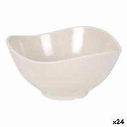 Schüssel für Vorspeisen La Mediterránea Melamine Weiß Glanz 11,5 X 6 cm (24 Stück)