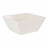 Schüssel für Vorspeisen La Mediterránea Melamine Weiß Glanz 18 x 18 x 8 cm (24 Stück)