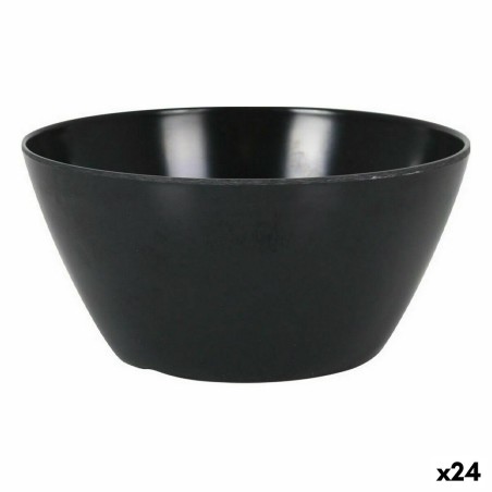 Schüssel für Vorspeisen La Mediterránea Melamine Anthrazit 14,5 x 7 cm (24 Stück)