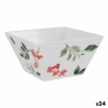 Schüssel für Vorspeisen La Mediterránea Petunia Melamine Glanz 13 x 13 x 7 cm (24 Stück)