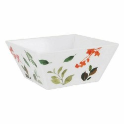 Schüssel für Vorspeisen La Mediterránea Petunia Melamine Glanz 18 x 18 x 8 cm (24 Stück)