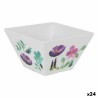 Schüssel für Vorspeisen La Mediterránea Sakura Melamine Glanz 10 x 10 x 6 cm (24 Stück)