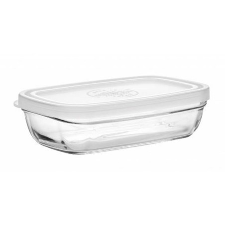 Lunchbox Duralex Freshbox rechteckig Durchsichtig mit Deckel 15 cm 15 x 10 x 4 cm (15 cm)