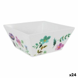 Schüssel für Vorspeisen La Mediterránea Sakura Melamine Glanz 18 x 18 x 8 cm (24 Stück)