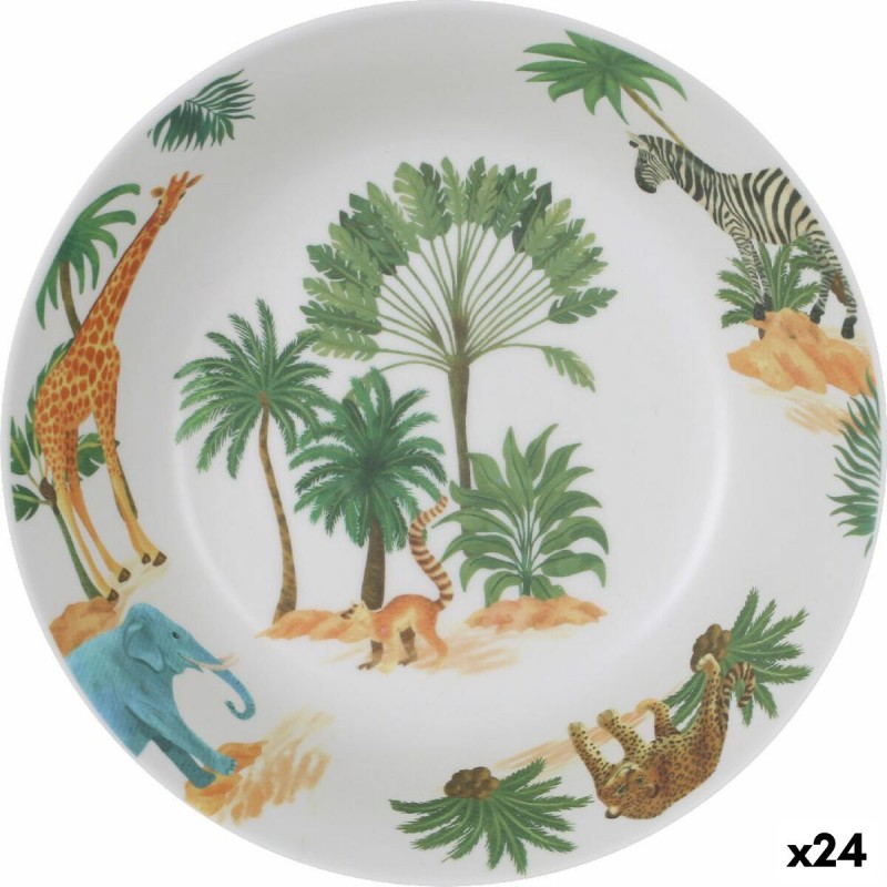 Suppenteller La Mediterránea Sauvage Melamine 20 x 20 x 5 cm (24 Stück)