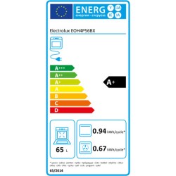 Pyrolytherd Electrolux EOH4P56BX 65 L