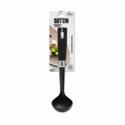 Löffel Quttin Foodie Schwarz Nylon (24 Stück)