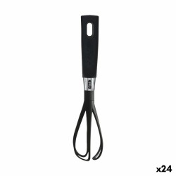 Handschneebesen Quttin Foodie Schwarz Nylon (24 Stück)