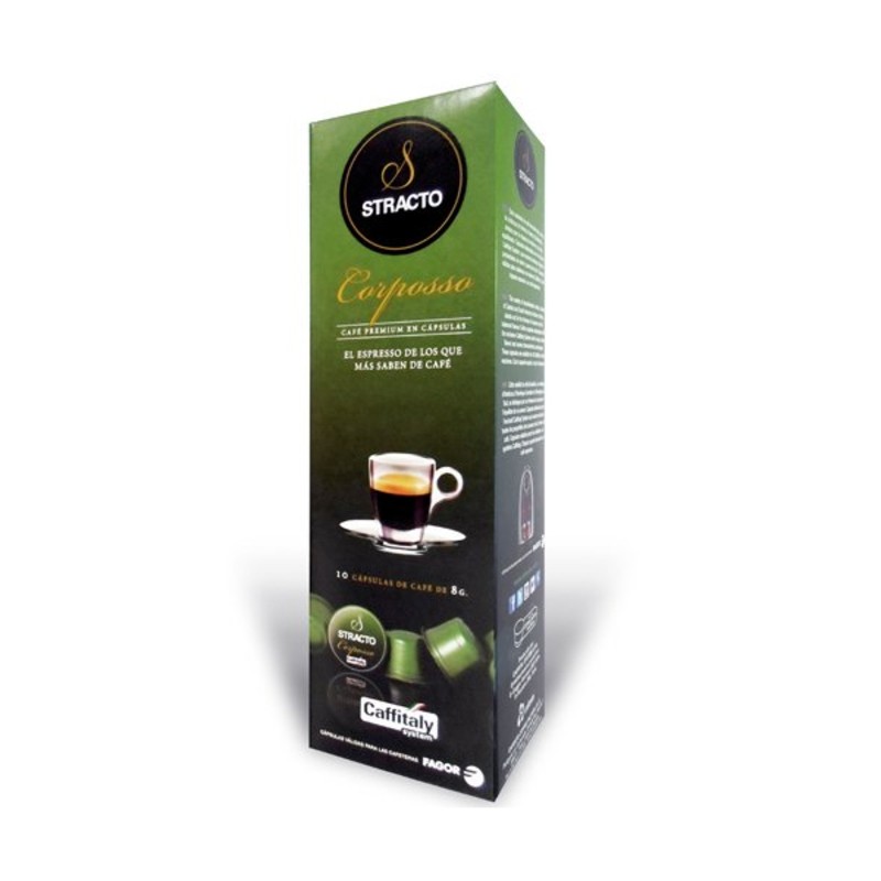 Kaffeekapseln Stracto 80583 Corposso (80 uds)