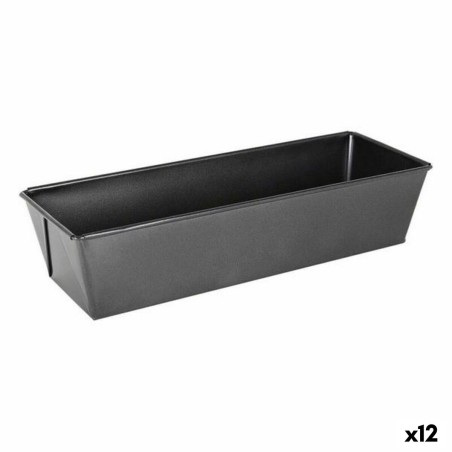 rechteckige Backform Quttin GR-52285 (30,5 x 11,5 cm) 30,5 x 11,5 cm (12 Stück)