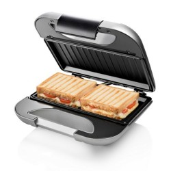 Sandwichtoaster Princess Princess 127003 750W Silberfarben Schwarz Grau 750 W