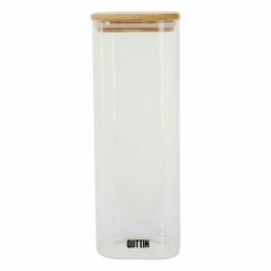 Topf Quttin Bambus karriert 2,15 L 10,2 x 28 cm (12 Stück)