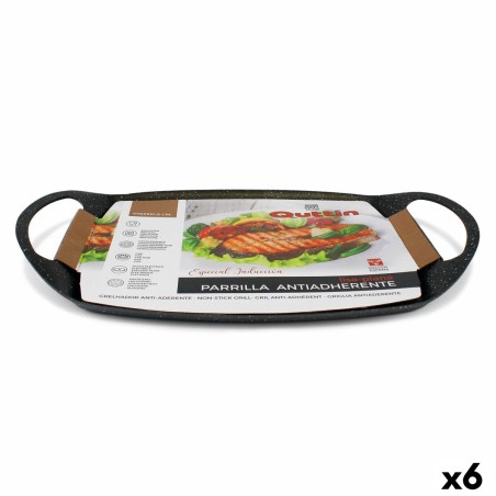 Glatte Grill-Palcha Quttin 47 x 29 x 1,6 cm (6 Stück)