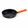 Pfanne Quttin Gastro Schwarz Orange 37,5 x 23 x 5 cm (6 Stück)