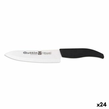 Chef Messer Quttin aus Keramik Schwarz 15 cm 1,8 mm (24 Stück)