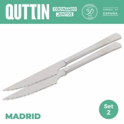 Steakmesser-Set Madrid Quttin Madrid (21 cm) 2 Stücke (12 Stück)