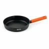 Pfanne Quttin Gastro Schwarz Orange 47 x 29,5 x 5,8 cm (6 Stück)