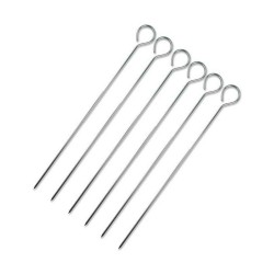 Grillspieß-Set Wooow Metall 6 Stücke 20 cm (36 Stück)